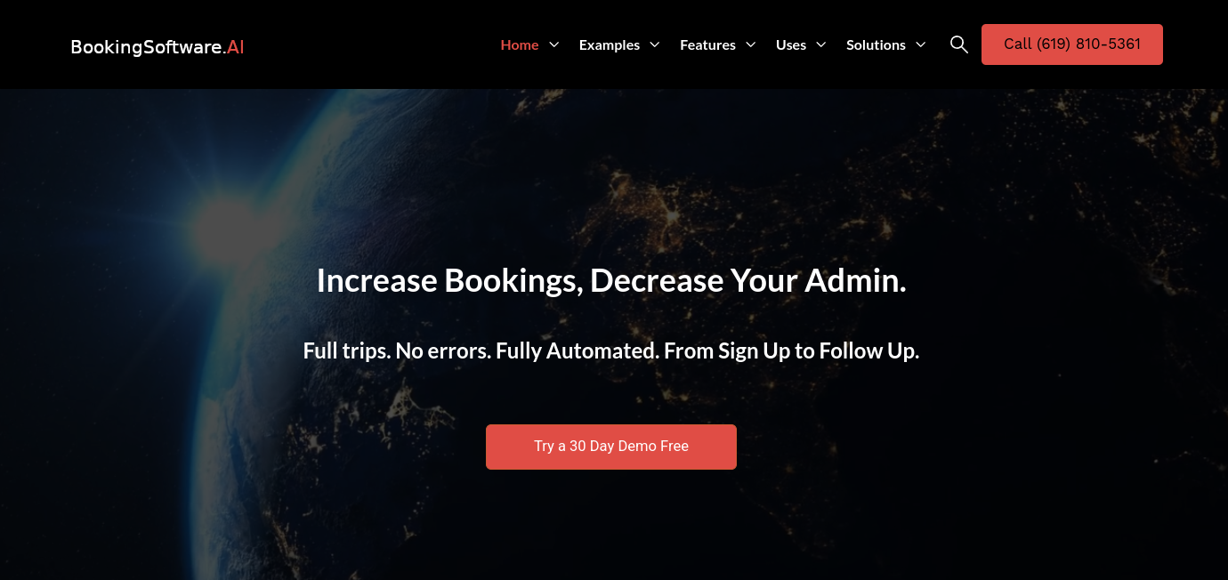 BookingSoftware.AI Screenshot