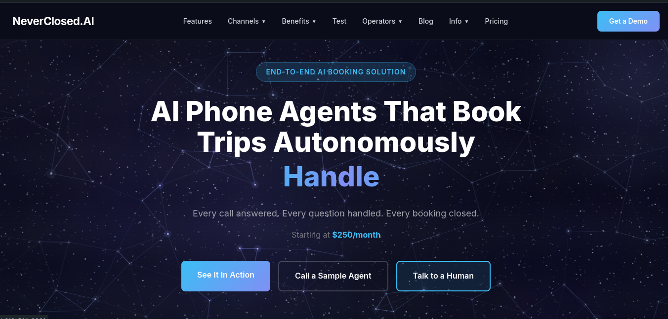 NeverClosed.AI Screenshot